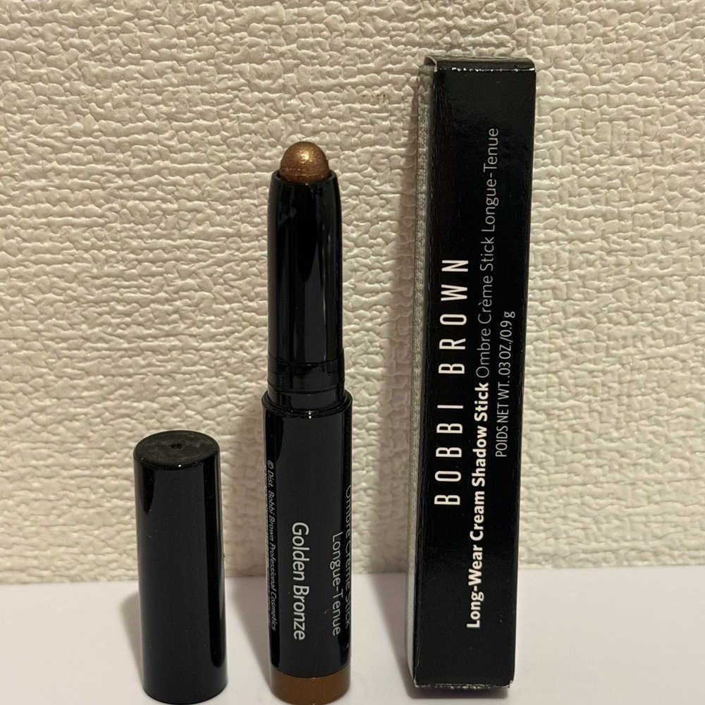 Bobbi Brown Long-Wear Cream Eye Shadow Stick Golden Bronze 0.03 oz/0.9g NIB
